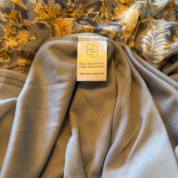 Baltic Born Floral Maxi Dress in Blue and Cream - Picture 9 of 9